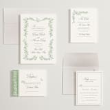 "Romantic Garden" - Wedding Invitations in Mint by Melinda Denison - Invitation Suite