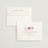"Velvet Cherry" - Wedding Invitations in Cherry by Sarah Rosenthal - FREE Recipient Addressing