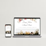 "Cherished" - Wedding Invitations in Sunset by Susan Moyal - FREE Wedding Website