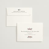 "Illuminated Storybook" - Wedding Invitations in Linen by Alethea and Ruth - FREE Recipient Addressing