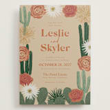 "boho desert" - Wedding Invitations in Sand by Cass Loh - Front