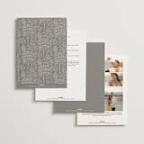 "White Oak" - Wedding Invitations in Dove by Amy Kross - Back of Card Options