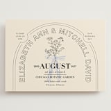 "Sealed" - Wedding Invitations in Daisy by Baumbirdy - Front