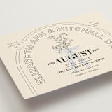 "Sealed" - Wedding Invitations in Daisy by Baumbirdy - Detail
