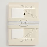 "Sealed" - Wedding Invitations in Daisy by Baumbirdy - Assembled with Belly Band