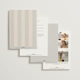 "nautical nuptials" - Wedding Invitations in Sea Breeze by Rebecca Durflinger - Back of Card Options