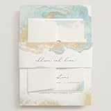 "My tenderness" - Wedding Invitations in Topaz by Helen Halik - Assembled with Belly Band