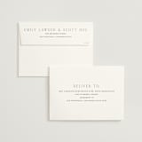 "In Love" - Wedding Invitations in Cotton by Vanessa Doyle - FREE Recipient Addressing