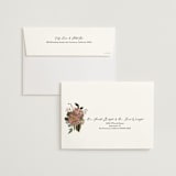 "Peonies & Sage" - Wedding Invitations in Fawn by Susan Moyal - FREE Recipient Addressing
