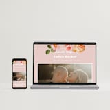 "July Garden" - Wedding Invitations in Petal by Olivia Kanaley Inman - FREE Wedding Website