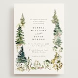 "Great Outdoors" - Wedding Invitations in Forest by Petra Kern - Front