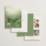 "Great Outdoors" - Wedding Invitations in Forest by Petra Kern - Back of Card Options