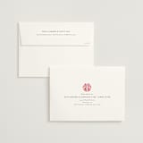 "Happy in Love" - Wedding Invitations in Cream by Inkblot Design - FREE Recipient Addressing