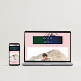 "modern tropics" - Wedding Invitations in Blush by Baumbirdy - FREE Wedding Website