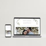 "Whispered Leaves" - Wedding Invitations in Leaf by Kristie Kern - FREE Wedding Website