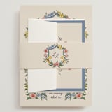 "A wedding in Low Country" - Wedding Invitations in Cornflower by Chris Griffith - Assembled with Belly Band