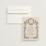"A wedding in Low Country" - Wedding Invitations in Cornflower by Chris Griffith - Invitation with Envelope