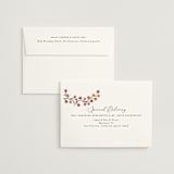 "Japanese Textile" - Wedding Invitations in Rose by Jennifer Holbrook - FREE Recipient Addressing