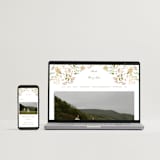 "spring draped garland" - Wedding Invitations in Dusty Rose by Phrosné Barwood - FREE Wedding Website