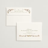 "spring draped garland" - Wedding Invitations in Dusty Rose by Phrosné Barwood - FREE Recipient Addressing