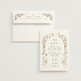 "spring draped garland" - Wedding Invitations in Dusty Rose by Phrosné Barwood - Invitation with Envelope