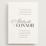 "This and That" - Wedding Invitations in Diamond by Jessica Corliss - Front
