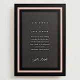 "Elance" - Wedding Invitations in Onyx by Eric Clegg - Front