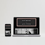 "Elance" - Wedding Invitations in Onyx by Eric Clegg - FREE Wedding Website