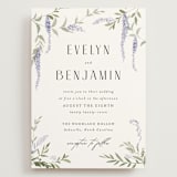 "Enchanted Evening" - Wedding Invitations in Lavender by Design Lotus - Front