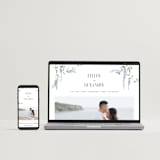 "Enchanted Evening" - Wedding Invitations in Lavender by Design Lotus - FREE Wedding Website