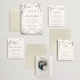 "Enchanted Evening" - Wedding Invitations in Lavender by Design Lotus - Invitation Suite