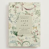 "Chinoiserie" - Wedding Invitations in Nouvelle by Sumak Studio - Front