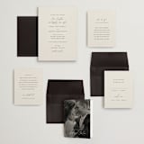 "Happily Ever After" - Wedding Invitations in Buff by Sara Hicks Malone - Invitation Suite