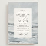 "Water's Edge" - Wedding Invitations in Cloud by Nicoletta Savod - Front