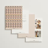 "prairie patchwork quilt" - Wedding Invitations in Autumn by Jessica Yeo - Back of Card Options
