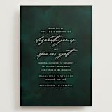 "emerald" - Wedding Invitations in Emerald by Andrea Cernin - Front