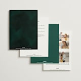 "emerald" - Wedding Invitations in Emerald by Andrea Cernin - Back of Card Options