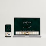 "emerald" - Wedding Invitations in Emerald by Andrea Cernin - FREE Wedding Website