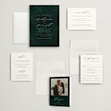 "emerald" - Wedding Invitations in Emerald by Andrea Cernin - Invitation Suite
