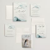 "Ocean Vibes" - Wedding Invitations in Sky by Marina Onoprienko - Invitation Suite