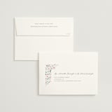 "Delicate Garden" - Wedding Invitations in Wildflower by Ashley DeMeyere - FREE Recipient Addressing