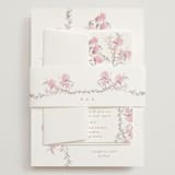 "butter blossoms" - Wedding Invitations in Posie by Phrosné Barwood - Assembled with Belly Band