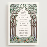 "Nature's Chapel" - Wedding Invitations in Forest by Paper Sun Studio - Front