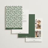 "Nature's Chapel" - Wedding Invitations in Forest by Paper Sun Studio - Back of Card Options