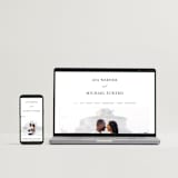 "Delicate" - Wedding Invitations in Obsidian by Jennifer Postorino - FREE Wedding Website