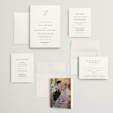 "Delicate" - Wedding Invitations in Obsidian by Jennifer Postorino - Invitation Suite