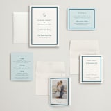 "Coast" - Wedding Invitations in Ocean by Kelly Schmidt - Invitation Suite