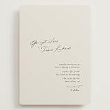 "kinkaid" - Wedding Invitations in Ivory by Carolyn Nicks - Front