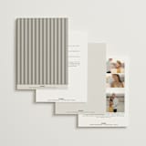 "kinkaid" - Wedding Invitations in Ivory by Carolyn Nicks - Back of Card Options