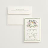 "Tropical Dreams" - Wedding Invitations in Jungle by Petra Kern - Invitation with Envelope